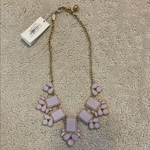 NWT Kate Spade Elegant Gold and Purple Statement Necklace